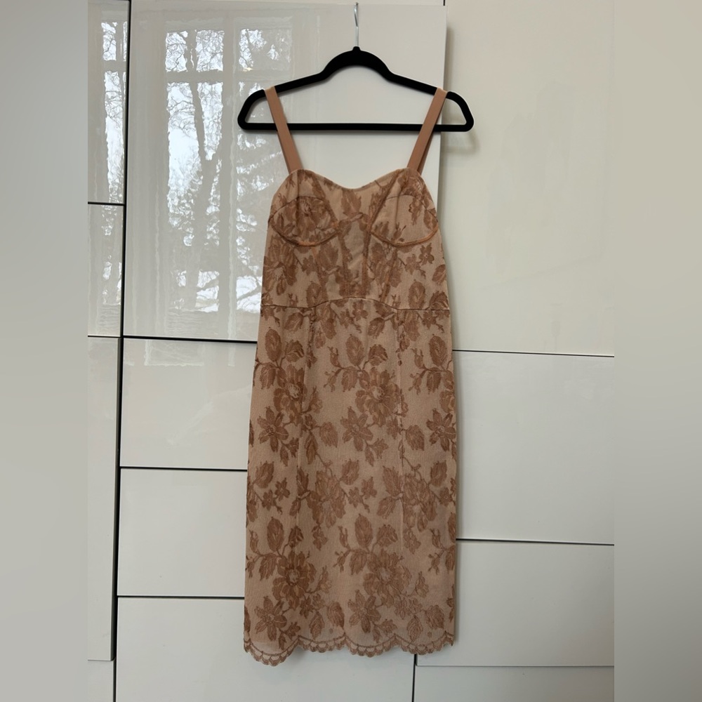 Jill Stuart blush pink dress